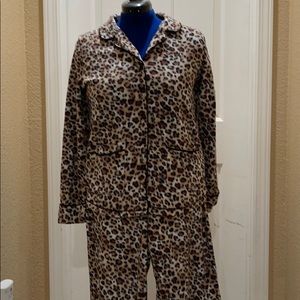Simply Vera Wang Leopard Pajamas